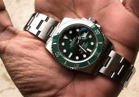 rolex submariner verde dimensioni